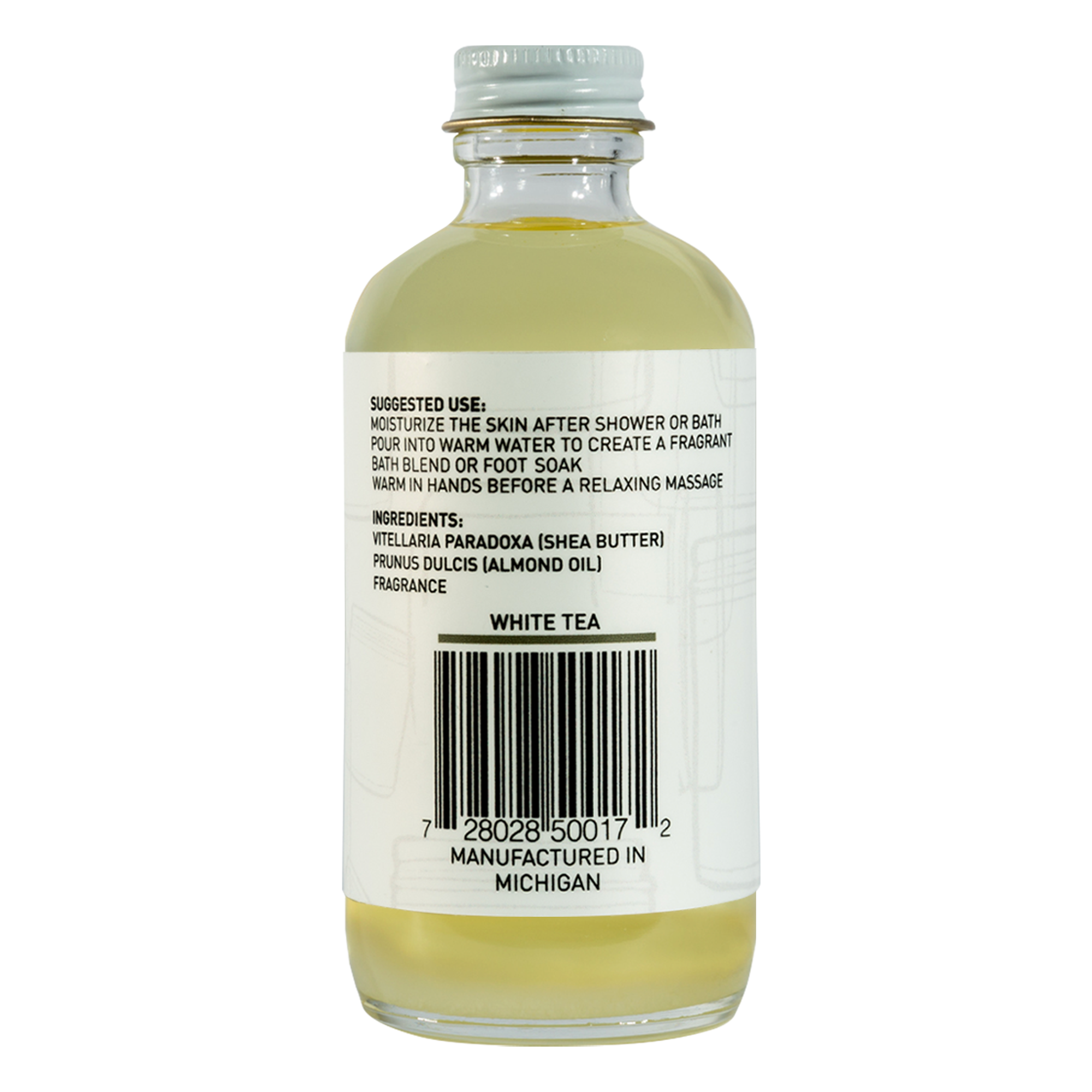 White Tea Body Oil (Oil Pump on Backorder)