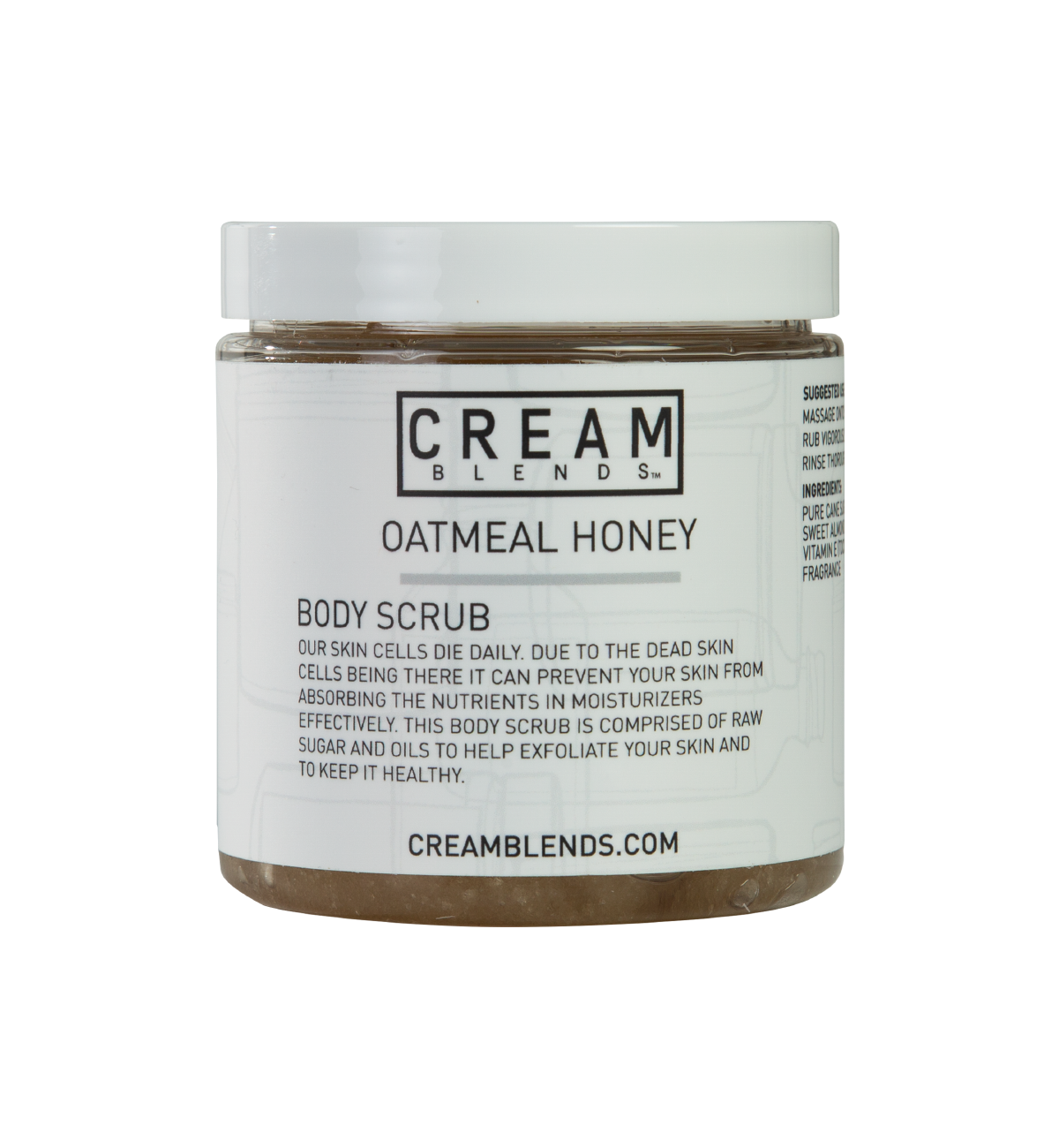 Oatmeal Honey Body Scrub