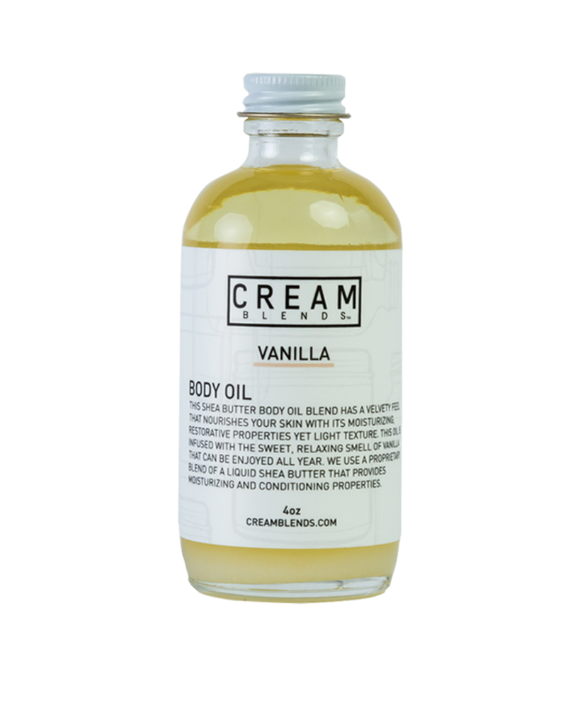 Vanilla Body Oil — CREAM BLENDS